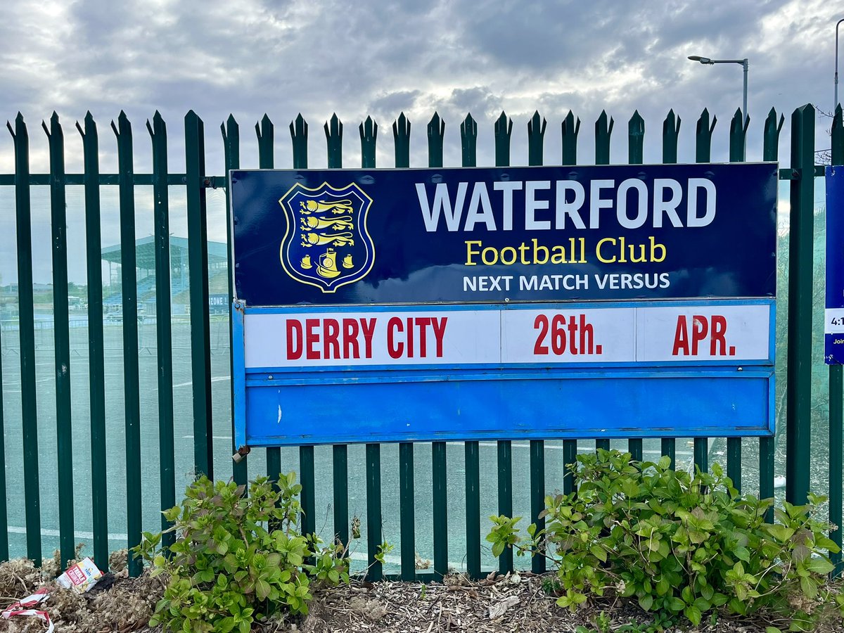 Waterford FC v Derry City - League of Ireland Premier Division - Regional Sports Centre, Cork Road, Kingsmeadow, Waterford, Co Waterford… #WATDER #LoI #SSEAirTricity #ACityWillRise #RAWA28 #WaterfordFC