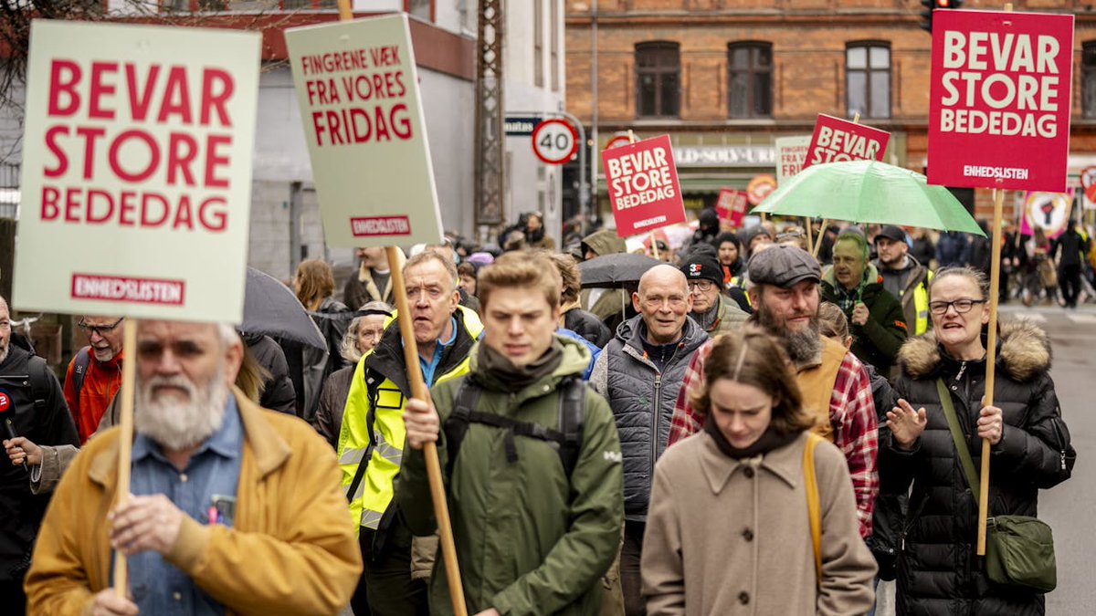 Dagens overblik: Afskaffet fridag splitter Danmark nyheder.tv2.dk/2024-04-26-dag…