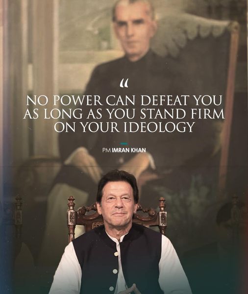 Looking like Jinnah reborn #PTI_Folllowers The leader of the nation standing tall firmly #FridayFeeling Khan sb zindabad