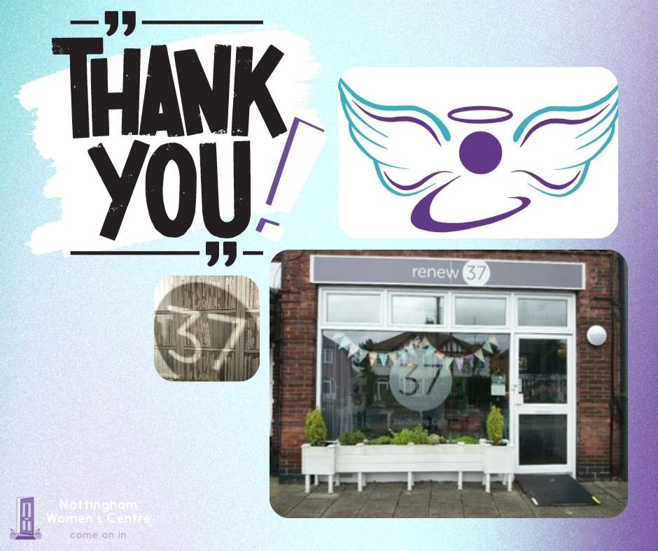 💟💫Thank you so much to Renew 37 well-being café for the donation of £111, gifted in memory of Tara Newbold. 
🌟❤This will go towards work offering vital support to women in Nottingham.
#Nottingham #NottinghamWomen #NottinghamWomensCentre #Donation #Charity #Support #ThankYou