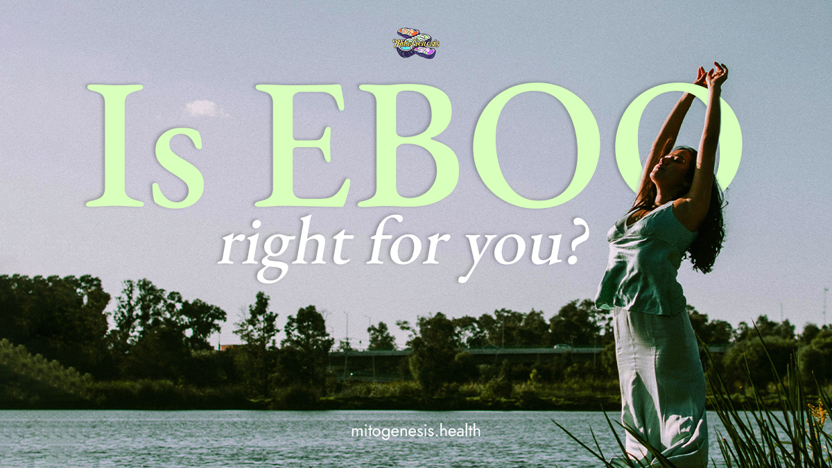 🌿EBOO, or Extracorporeal Blood Oxygenation and Ozone, is a revolutionary approach to rejuvenating health. By infusing your blood with oxygen and ozone, it enhances your body's natural healing mechanisms.

#mitogenesis_health #chronicillnesssupport #personalizedwellness