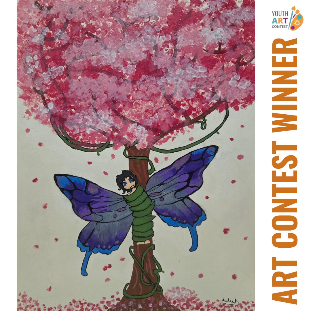 Our 2024 Youth Art Contest Autistic Youth Age 9 – 13 Winner is titled Blossoming by artist Justus K. from Redding, CA. Congratulations Justus! 🎉 #Autism #AutismCommunity #AutismAcceptanceMonth #AutismResearch