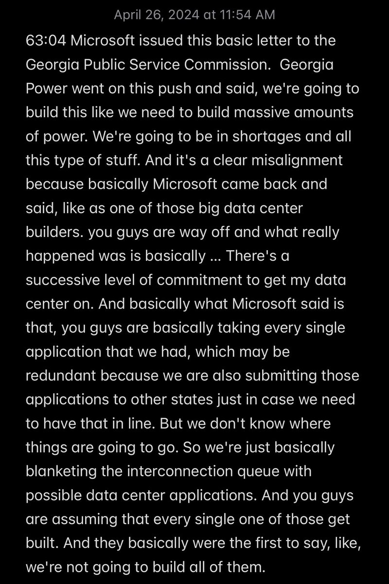 checkout this podcast excerpt about how those forecasts for datacenter power demand are just really bad extrapolations based on really faulty assumptions

podcasts.apple.com/us/podcast/pre…