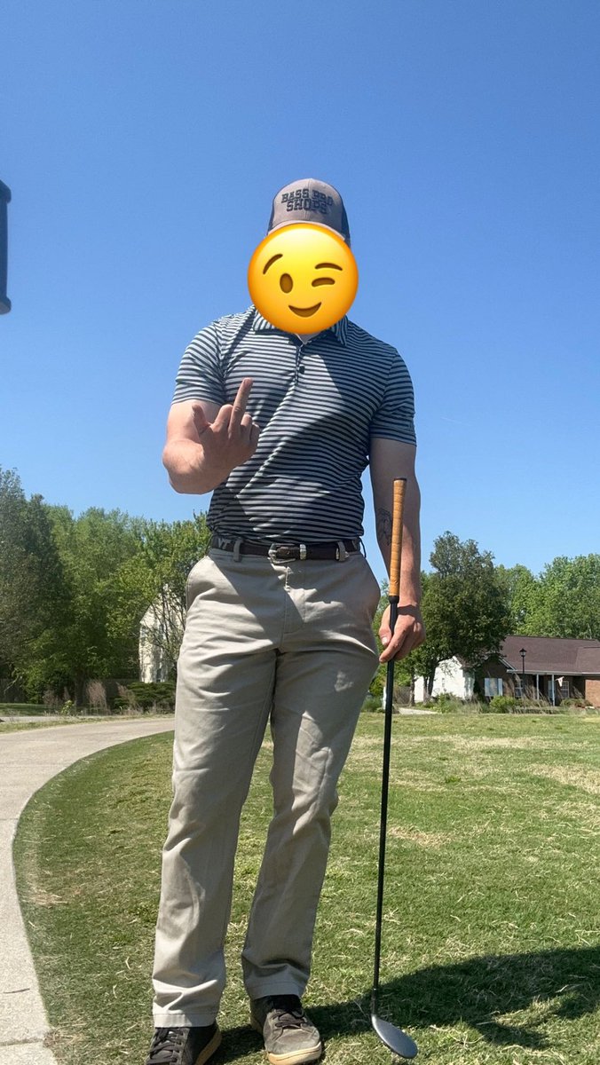 Oh it’s illegal to leave the shop early on a Friday and hit the course? Well go ahead and lock me up, your honor, and throw away the fucking key. #boyswillbeboys