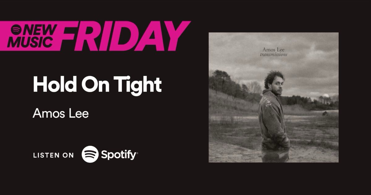 Listen to 'Hold On Tight' now featured on @Spotify’s New Music Friday Playlist: bit.ly/4bcCxn9