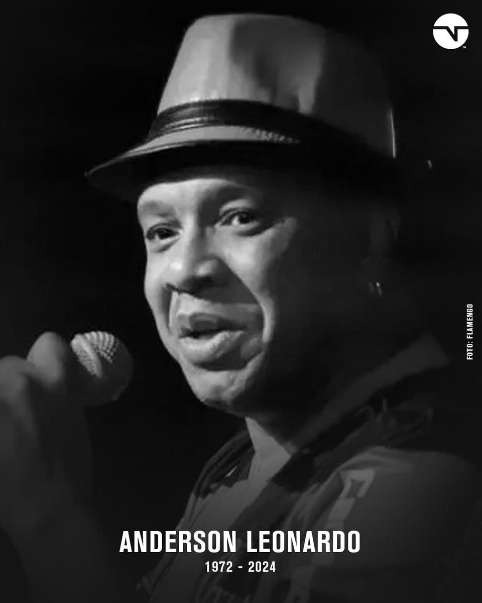 LUTO! 😞 Perdemos Anderson Leonardo, que faleceu em decorrência de um câncer. Suas músicas marcaram gerações. Nossos sentimentos aos familiares e amigos do cantor.