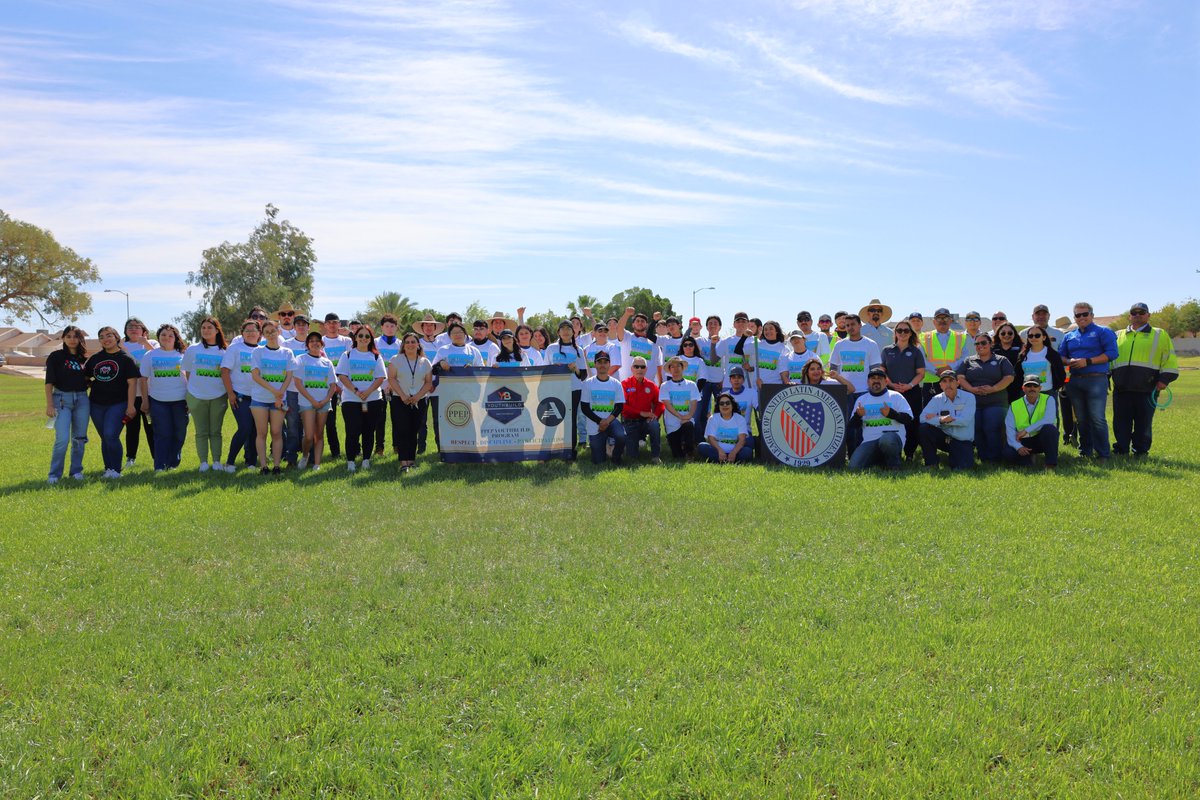 Today is a beautiful day to plant a tree! 🌿 Happy #ArborDay 🌳 Earlier this morning the Parks and Recreation Department celebrated #EarthDay and #GlobalYouthServiceDay by planting 15 trees that were generously donated by our awesome sponsors. ♥️