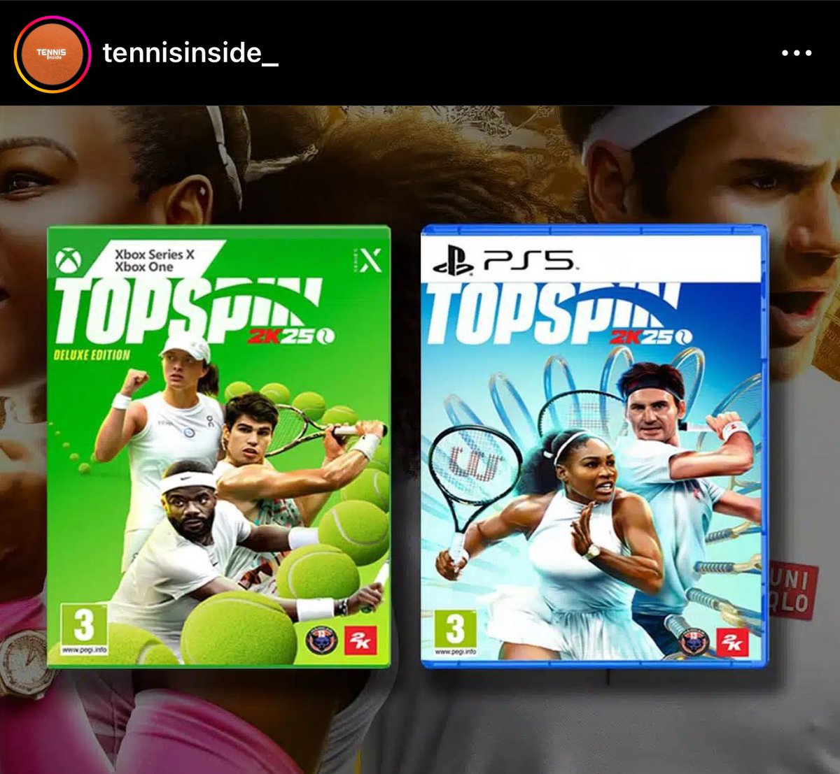 Gaming Inside (@gaminginside_) on Twitter photo Jeu concours sur Insta pour gagner Top Spin 2K25 ⬇️🎾 Jeu concours sur Insta pour gagner Top Spin 2K25 ⬇️🎾