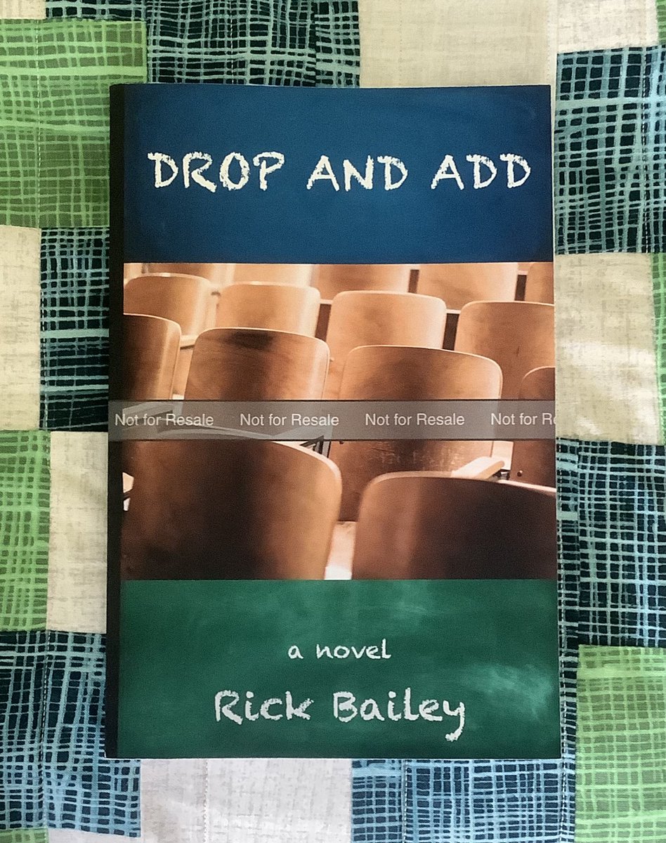 #bookmail! From #rickbailey #DropandAdd coming this summer