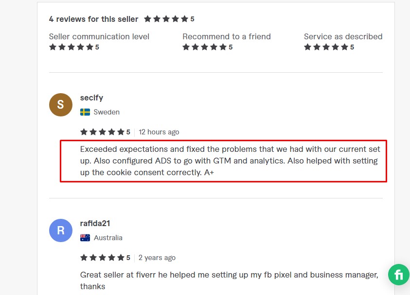 AdsMetricsMintu's tweet image. I have completed another one with 5⭐⭐⭐⭐⭐

Client Need:

1. Google Analytics Setup with  Google Tag Manager
2. Google Ads Conversion Tracking with Dynamic form field value.

The client is very happy with my work. 

#googleads #googlePPC  #ppc
