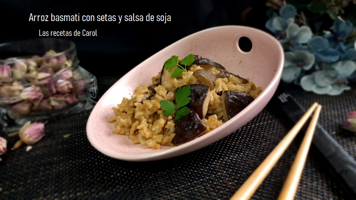 ¿Buscas una receta deliciosa, fácil de preparar y perfecta para cualquier ocasión? ¡No busques más! Este arroz basmati con setas y salsa de soja es la respuesta a tus plegarias culinarias. lasrecetasdecarol.com/arroz-basmati-…