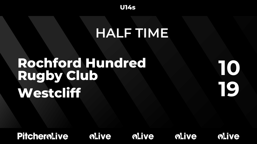 HALF TIME: Rochford Hundred Rugby Club 10 - 19 Westcliff
#ROCWES #Pitchero
rochfordrugby.com/teams/3175/mat…