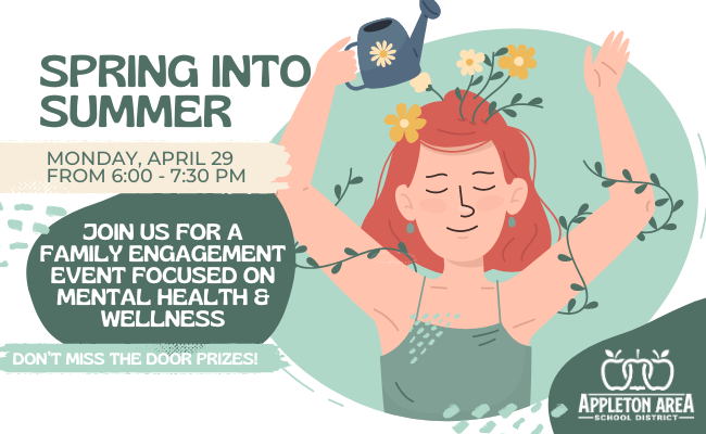 AASD parents/guardians, join us at Einstein Middle School for Spring into Summer, focusing on mental health &amp; Alcohol &amp; Other Drug Abuse prevention, featuring panel discussions with experts offering valuable insights &amp; tips for supporting your youth &amp; family's well-being.🌸🌼🌱☀️