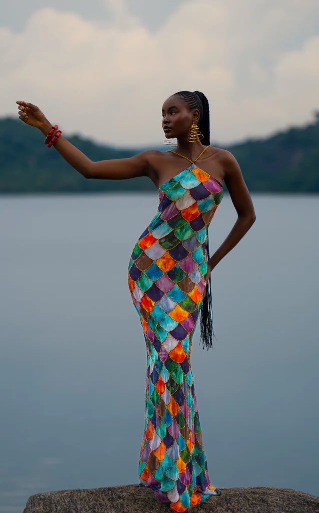 She’s wearing African based label, Kíléntár