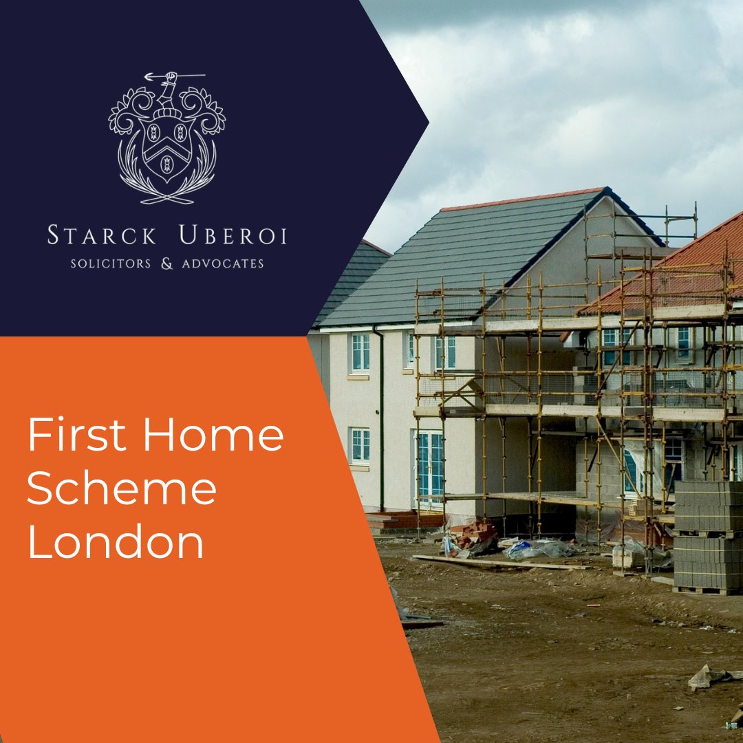 London based first-time buyers are looking for new affordable ways to take their first step onto the property ladder. One of these ways is the First Home Scheme. Find out more: starckuberoi.co.uk/first-home-sch… #starckuberoi #conveyancing #firsthomescheme #solicitors #london