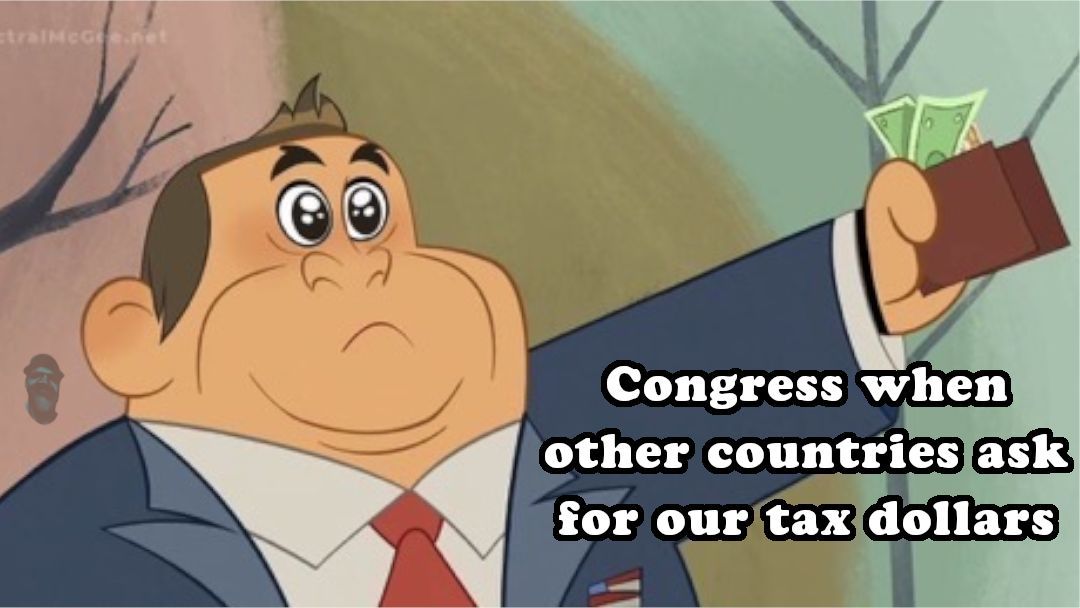 Don't worry they'll just print more

Follow for more

#CongressSpending #TaxDollars #ForeignAid #GovernmentWaste #PrioritiesOutofOrder
#SpendingIssues #Financialoversight #BudgetConcerns
#TaxPayerDollars #GlobalAid #SpendingPriorities #UseofTaxDollars
#FinancialAccountability
