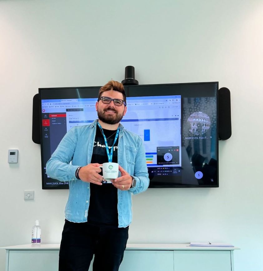 Elias Marczuck, one of our fab IT Engineers is celebrating his two year work anniversary at Clatterbridge this week, and spoke with us about his journey to CCC from Brazil! Elias shares his story here 👉 orlo.uk/LrVhh Start your own CCC story 👉 orlo.uk/WIbgW