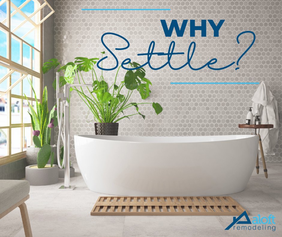 Why settle for ordinary when you can have extraordinary? At Aloft Remodeling, we believe every home should be a reflection of its owner's unique style and personality. Let us help you create a space that's as unique as you are! #CustomDesign #HomeSweetHome #AloftRemodeling