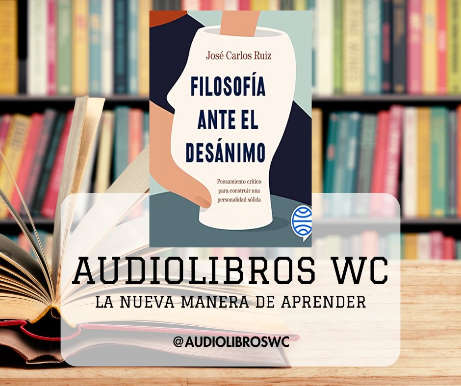 ¡DESAFÍA AL DESÁNIMO CON EL PODER DE LA FILOSOFÍA!

En un mundo que nos exige constantemente ser más, tener más y lograr más, es fácil caer en las garras del desánimo. 

#filosofiaanteeldesanimo #positivevibes #inspírate #filosofía #audiolibroswc