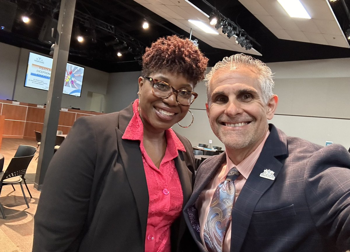 Allow me to introduce the newly minted Dr. Watina April -our stupendous @DeKalbSchools @ExEdDeptDCSD Coordinator III for 504 & Hospital Homebound Services. She recently defended her dissertation on disproportionality in special education @LibertyU. Congrats, Dr. April! @WatinaA24