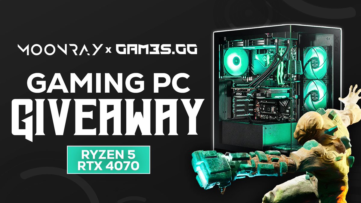 Anyone need a new gaming PC to run some @moonraygame? 👀 We’re giving away an RTX 4070 PC to one lucky winner by May 26: • Retweet & Like this post • Join Here: vast.link/mnry-gam3s