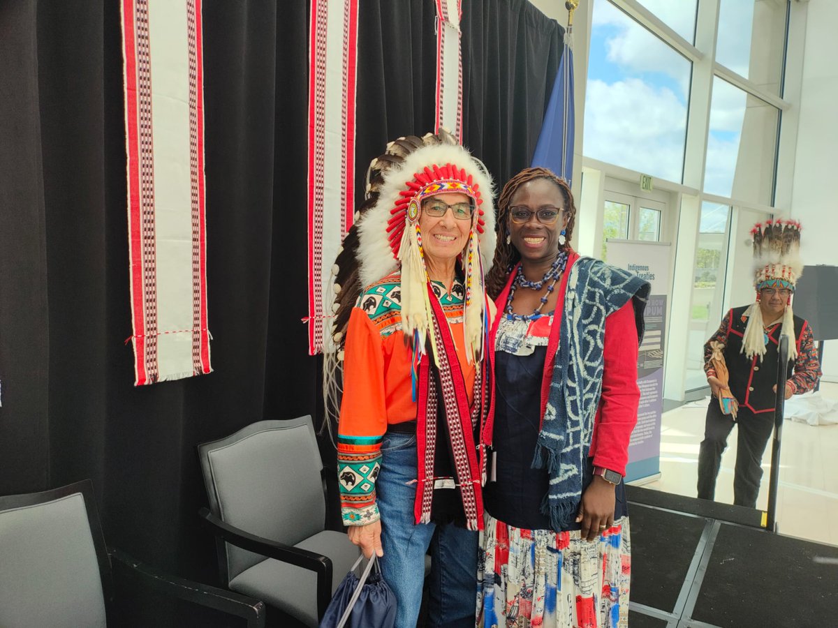 Hats off to Cyrille Rolande Bechon, an American University #HumphreyFellow, for her insightful contributions at the first Global Summit on Indigenous Peacebuilding #CommunityOfPractice 🌍✌️