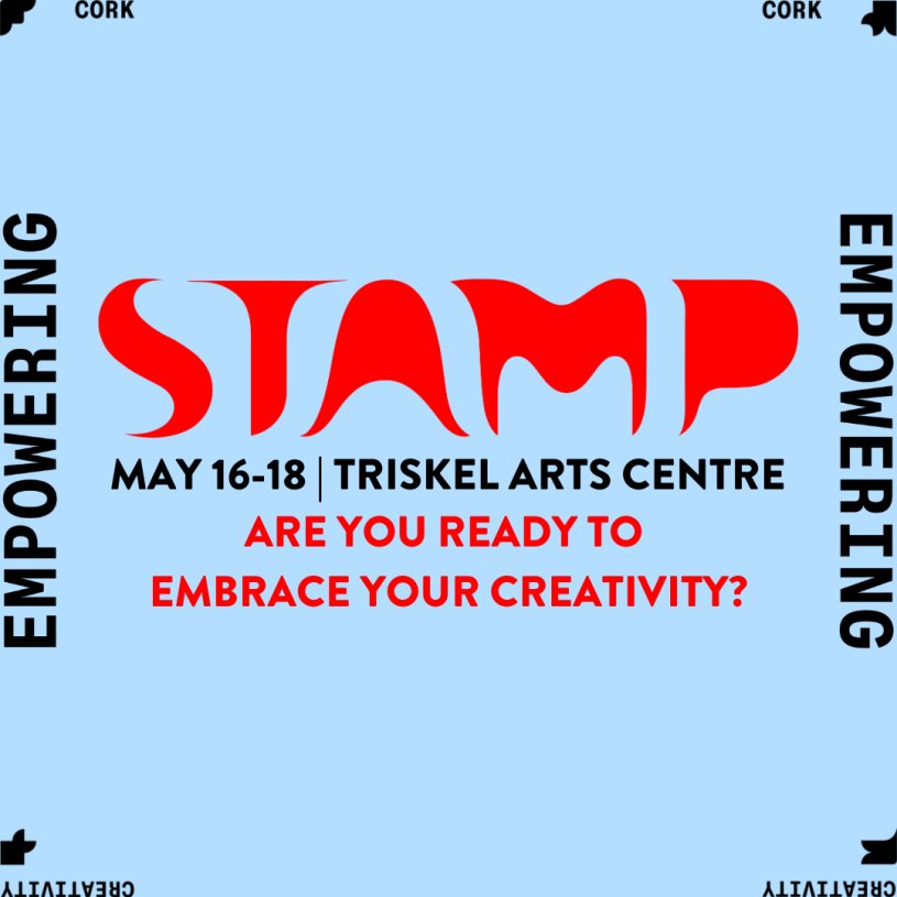 Are you ready to embrace your creativity! Join @SampleStudios @BenchspaceCork @shandonartstudios + @CorkCraftDesign and get creative. 16 to 18 May at @TriskelCork #stampcork #STAMP2024 #corkcreative #corkarts