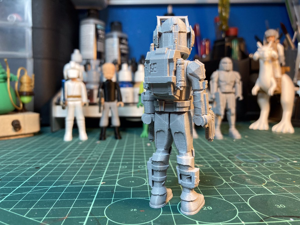 Tech is the latest addition to the Bad Batch collection. #StarWars #TheBadBatch #actionfigures #3Dprinting