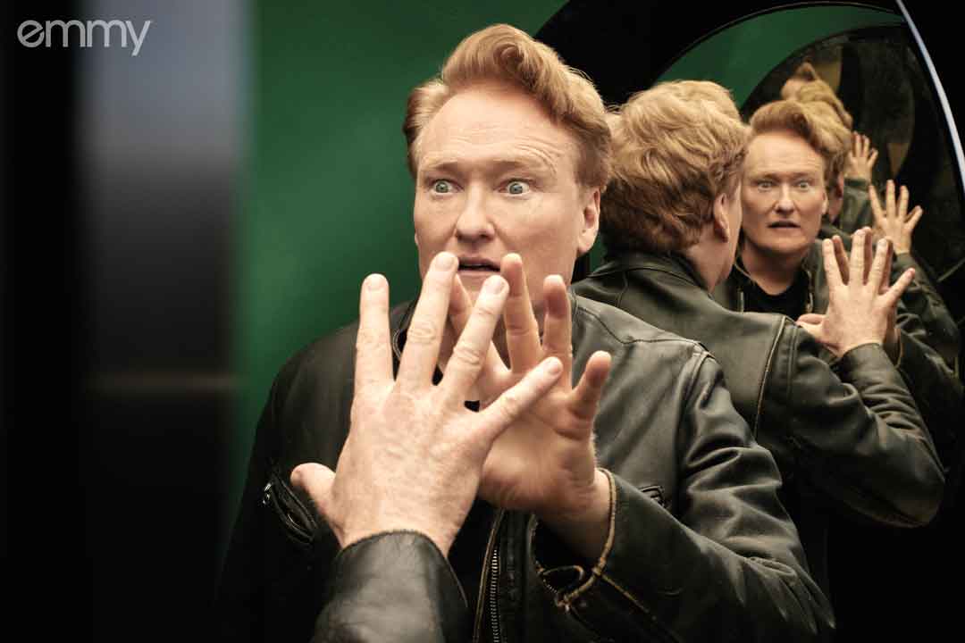 Conan O'Brien talks returning to television for @streamonmax's travel series #ConanOBrienMustGo in the latest issue of #emmymagazine. Get the story by Frank DeCaro: bit.ly/44iR66z. #TelevisionAcademy 📷: Scott Council