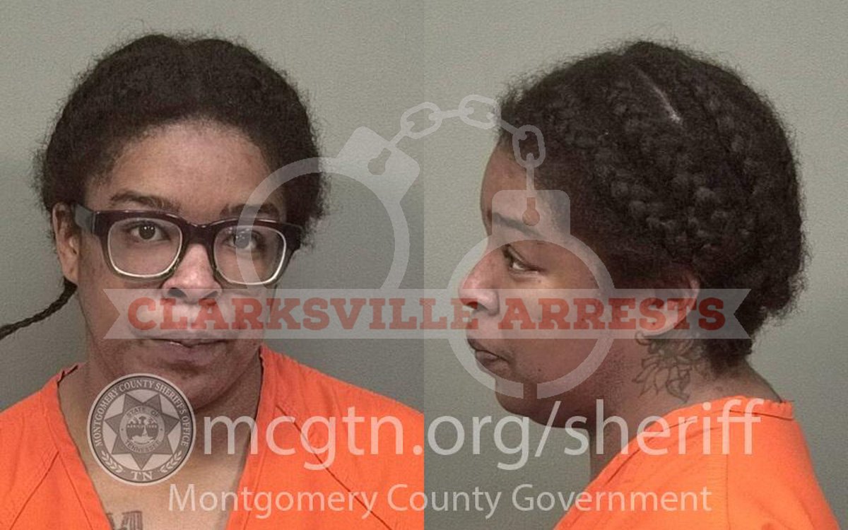 Cedireka Jovonda Tate was booked into the #MontgomeryCounty Jail on 04/12, charged with #RecklessDriving. Bond was set at $2,500. #ClarksvilleArrests #ClarksvilleToday #VisitClarksvilleTN #ClarksvilleTN