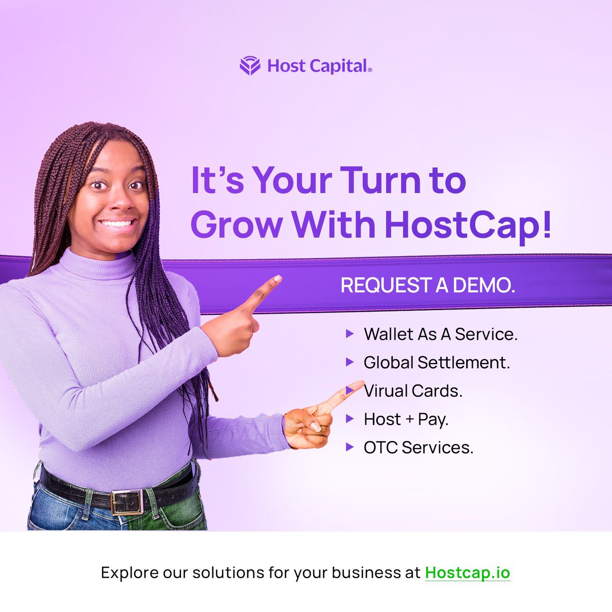 Let’s help you increase your business revenue at Host Capital. 

Smart entrepreneurs follow us for key business insights, tips and solutions to maximise growth.
You should too! 😉

#HostCap #HostCapital #GlobalSettlement #FinancialManagement #GlobalFinance