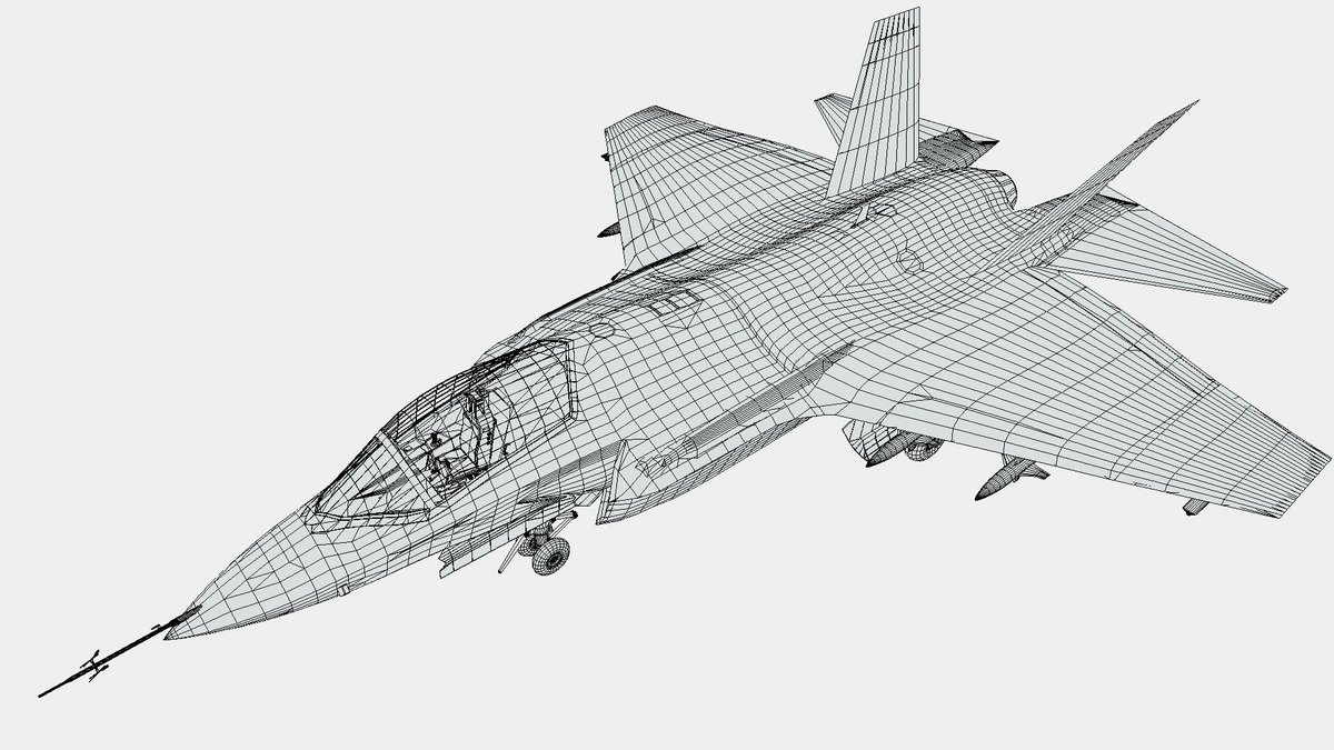 F-35 Fighter Jet - Wireframe

#3dModeling #3dModel #3dArt #3dDesign #ExtendedReality #VirtualProduction #3dCG #XR #VR #GameDev #Blender3d #B3d #UnrealEngine5 #UE5 #Unity3d