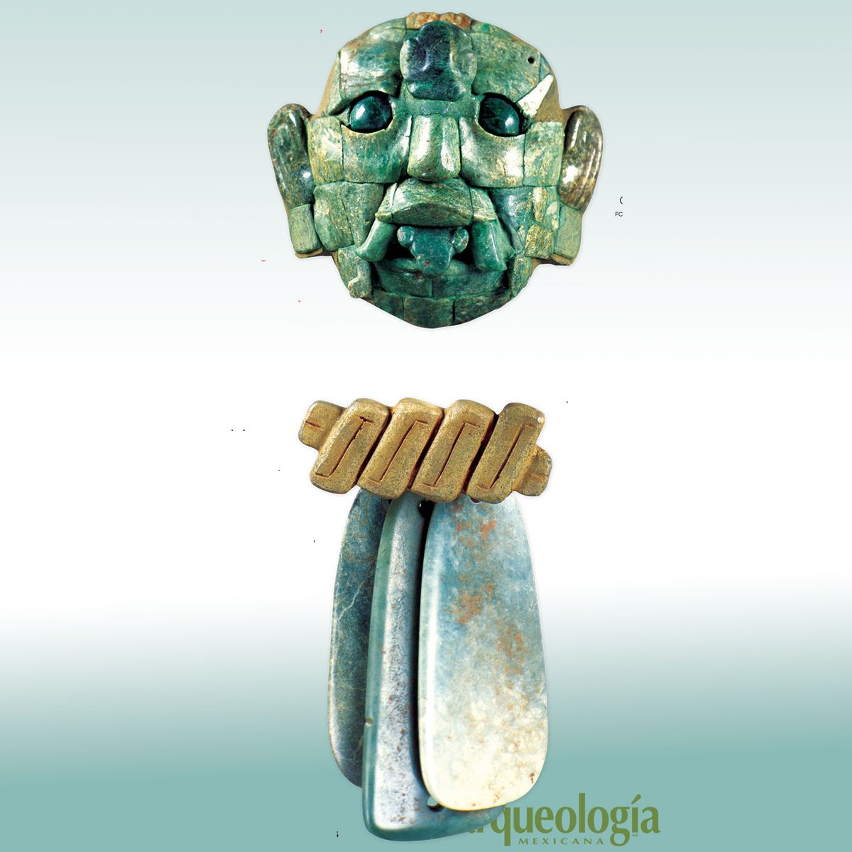 En la literatura arqueológica, el término “jade” comúnmente incluye una serie de piedras verdes entre las que se encuentran la serpentina, la jadeíta, la crisopasa, la cloromelanita y diversos tipos de cuarzos a los que en conjunto se denomina “jade cultural” o “jade social”.