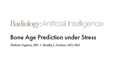 Stress testing on an award-winning #DeepLearning model for bone age doi.org/10.1148/ryai.2… @ShahriarFaghani @MayoAILab @Slowvak #PedsRad #BoneAge #MachineLearning