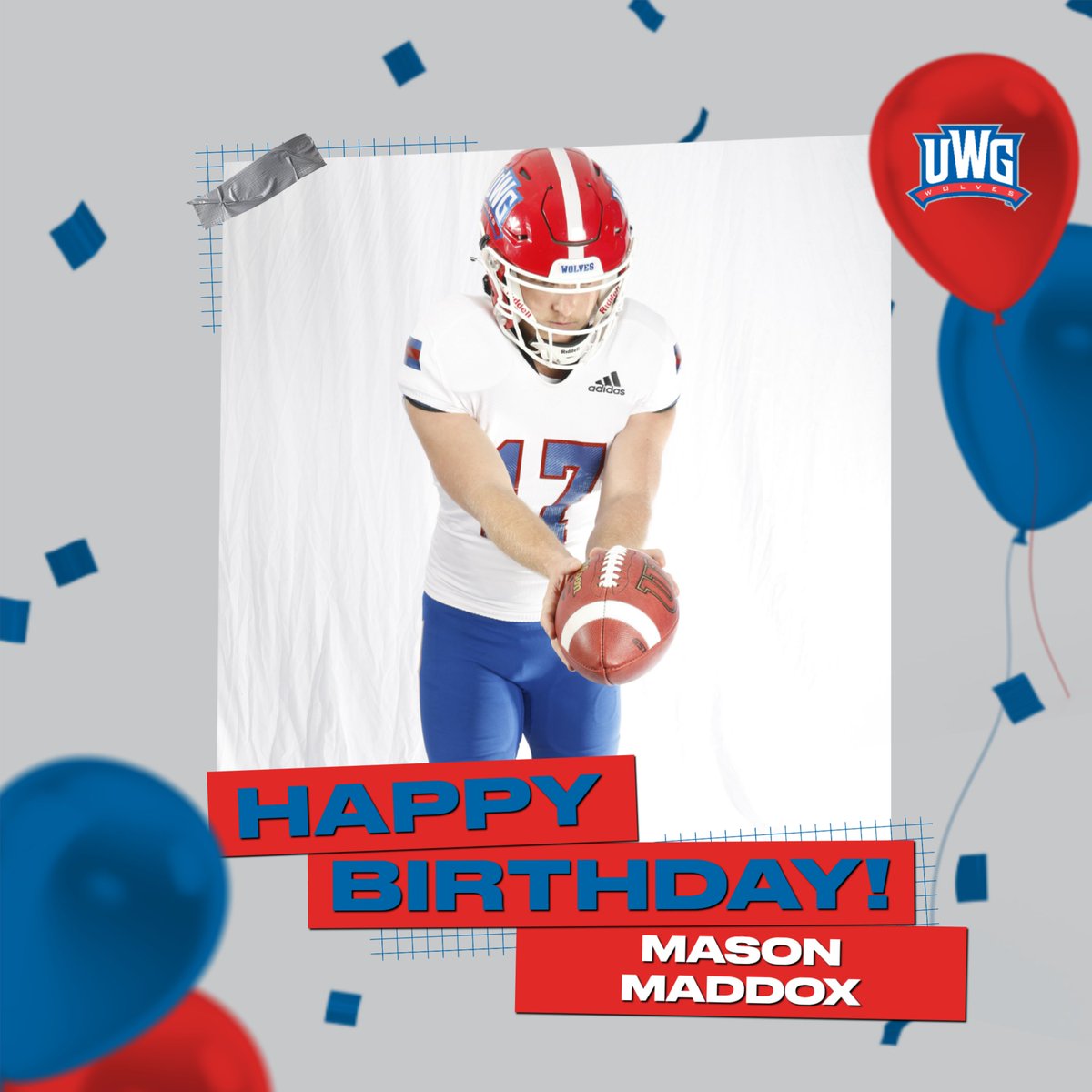 Join us in wishing Mason Maddox a Happy Birthday 🎂🏈 #WeRunTogether