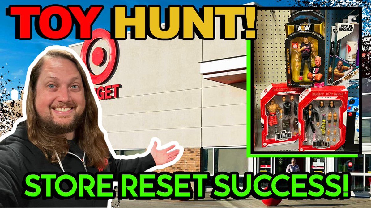 Reset Season is Upon Us! Toy Hunt for the Week of April 21st 2024! youtu.be/xSsXdFNBv7g?si… #ToyHunt #Toy #Toys #ActionFigures #Hasbro #Mattel #WWE #AEW #WWEEliteSquad #WrestlingFigures #ToyHunting #ToyHunter #WrestlingNinjaTurtles #ToyHunters #Target #Walmart #RoadTrip #Mattel