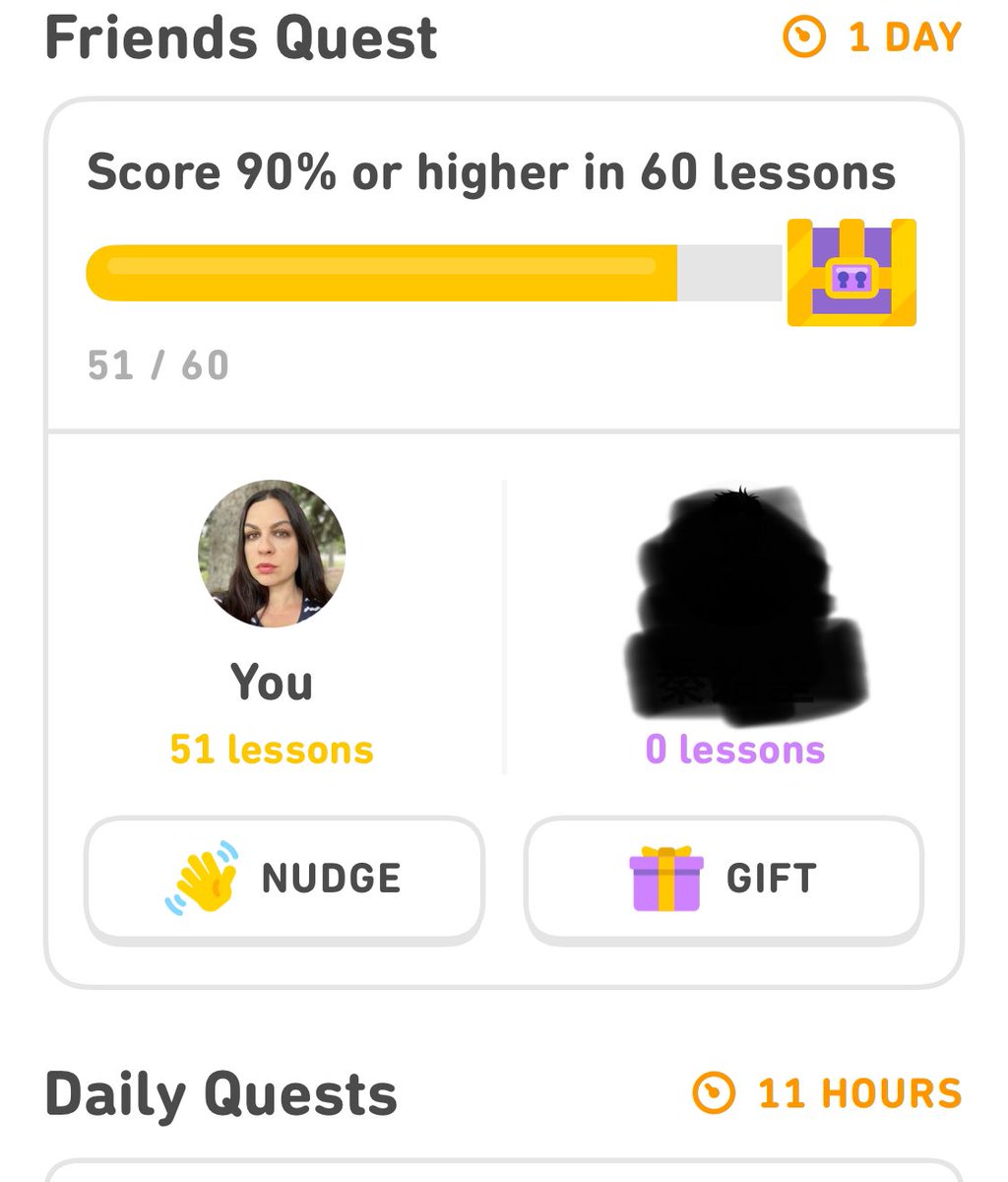 Sometimes Duolingo friend quests make me feel like Stalin because I’m the one doing all the work like Stalin in World War II. 😜