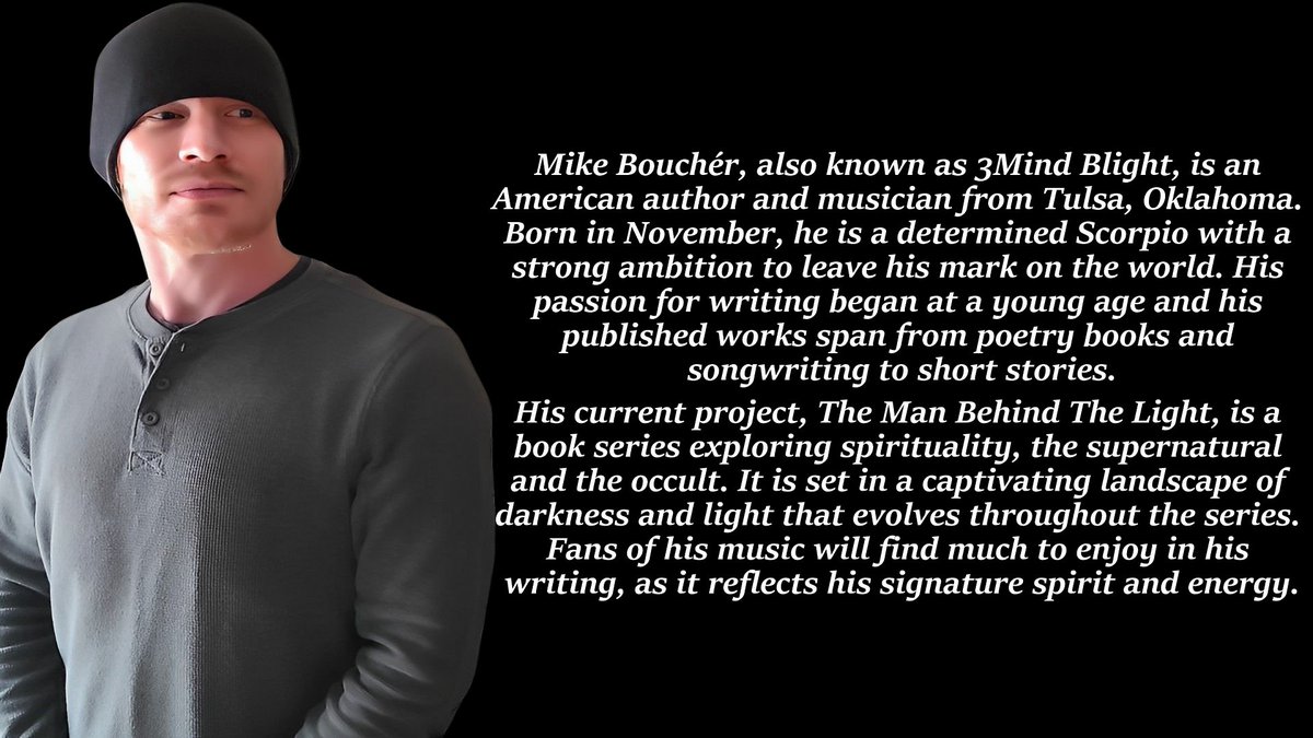 💥 Featured Friday 💥 Today's featured artist is Mike Boucher known as 3Mind Blight @3mindblight He's a musician and an author. Check out his work on YouTube He's also on Spotify. Drop by his profile and check out the other links to his work. youtube.com/@3MindBlight?s…