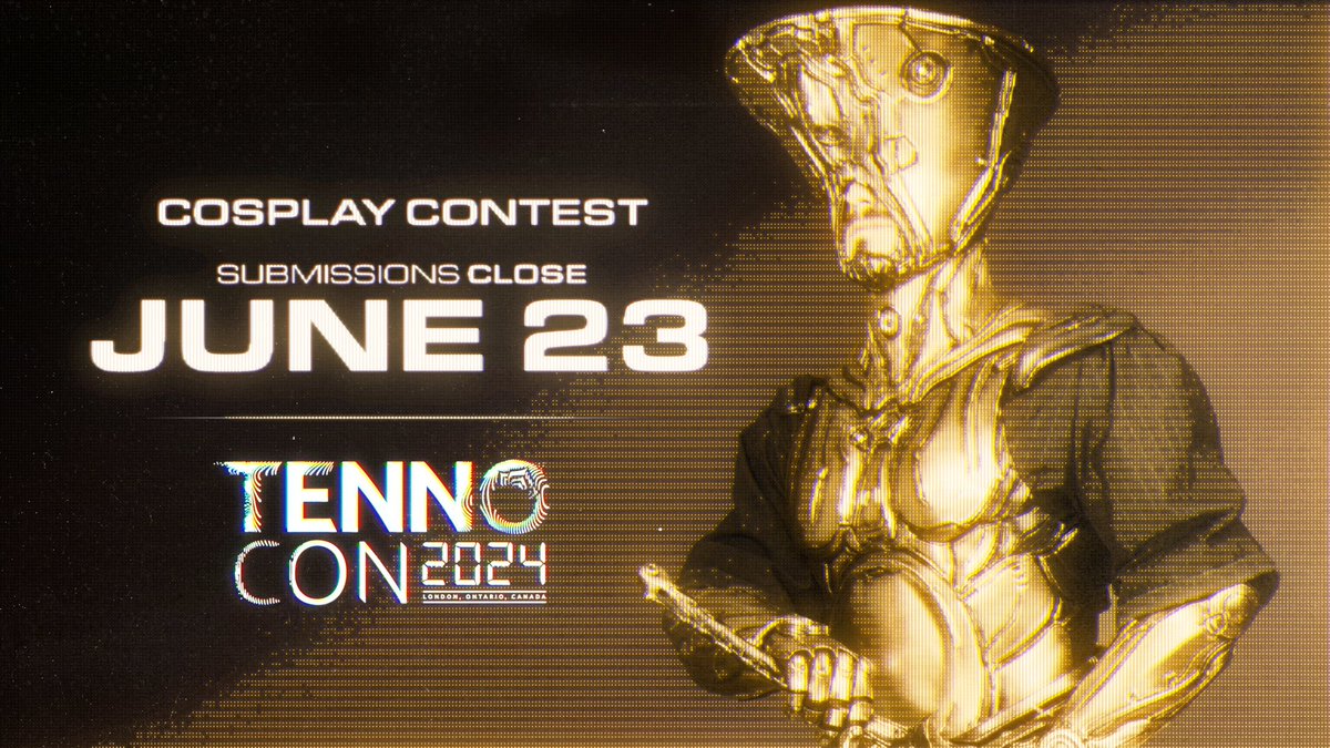 Got a real-life Fashion Frame you're eager to flaunt at TennoCon? Pre-register for the Cosplay Contest for a chance to win $10,000 CAD at this year's show! wrfr.me/3wpi3Zq