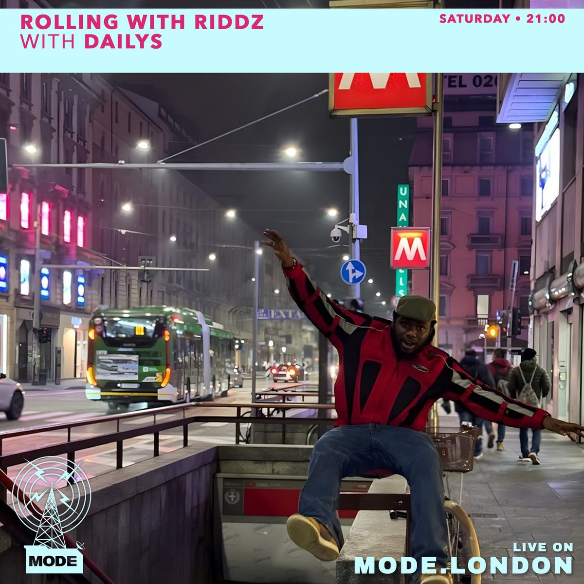 Moderadiolondon's tweet photo. It's time for #RollingWithRiddz with @itsriddla accompanied by @RasEyeVII + #DAILYS and #MxA on guest mix duties
https://t.co/37qOyxMm10 https://t.co/6zZwD488Xa
