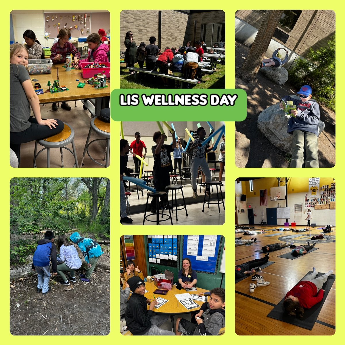 Alyson Fischer (@drafischer) on Twitter photo "Healthy Planet, Healthy You" Wellness sessions at LIS today <a href="/LISShines/">LIS Shines</a> - everything from art, lego, meditation, cardio drumming, gardening, campus cleanup, walk and talk, recycled musical instrument creation, and more! TY <a href="/Yoskowitz_Art/">Sara Yoskowitz</a>, <a href="/MsHartLIS/">Ms. Hart</a>, & everyone else who helped "Healthy Planet, Healthy You" Wellness sessions at LIS today <a href="/LISShines/">LIS Shines</a> - everything from art, lego, meditation, cardio drumming, gardening, campus cleanup, walk and talk, recycled musical instrument creation, and more! TY <a href="/Yoskowitz_Art/">Sara Yoskowitz</a>, <a href="/MsHartLIS/">Ms. Hart</a>, & everyone else who helped