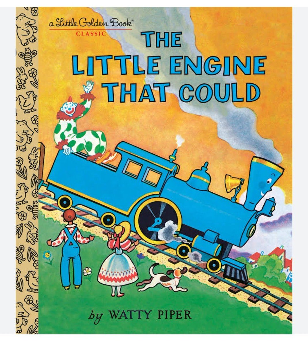 @MRogersWrites I'm #ChronicallyIll since childhood, & spent most times in dr's offices & hospitals. This book, before Thomas (creeped me out & I'm glad I never got into it), really instilled in me to keep going, in spite of my limitations. & I liked that the Little Engine was a GIRL.