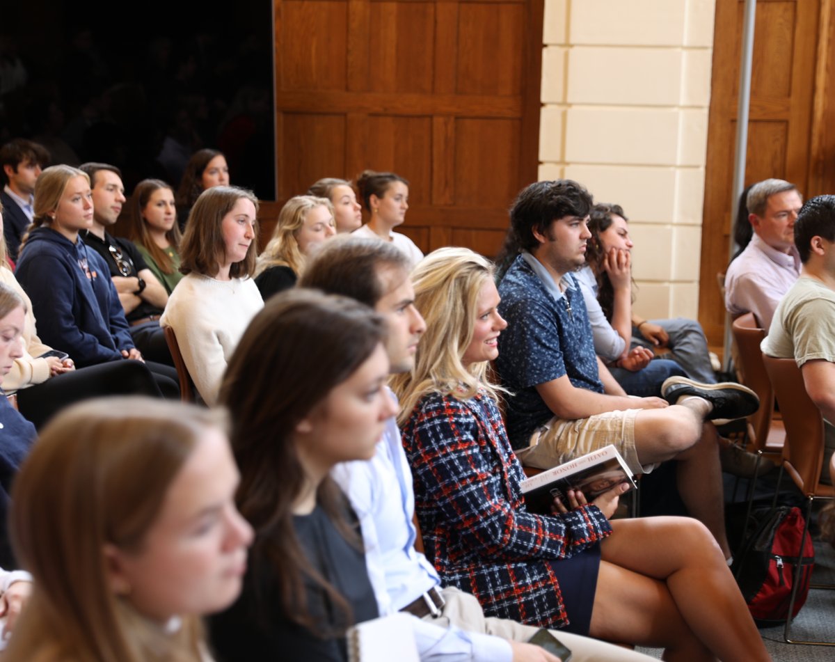 Former congresswoman @Liz_Cheney joined @TheLawmakers for a talk today about the state of the Republican party, the role of America in the world, the nature of democracy, and the importance of voting. Last year, she joined @uva's faculty as a professor with the @center4politics.