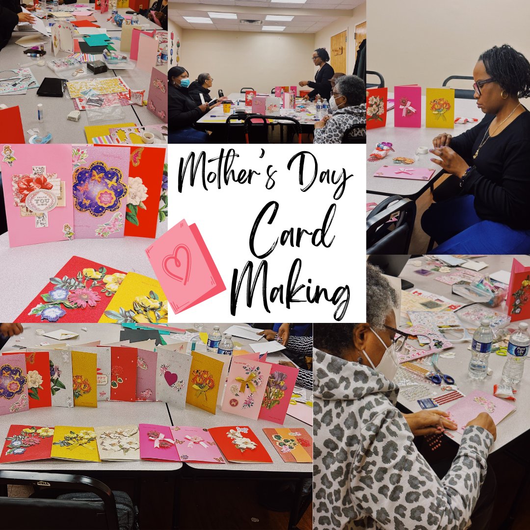 Our in-person workshops continue to flourish! We began an early celebration of mother's day with BOLD Buddy Ann Alexander leading our Card Making Workshop! #MontefioreEinsteinComprehensiveCancerCenter #MECCC #einsteinmed #montefioremedicalcenter @EinsteinMed @MontefioreNYC