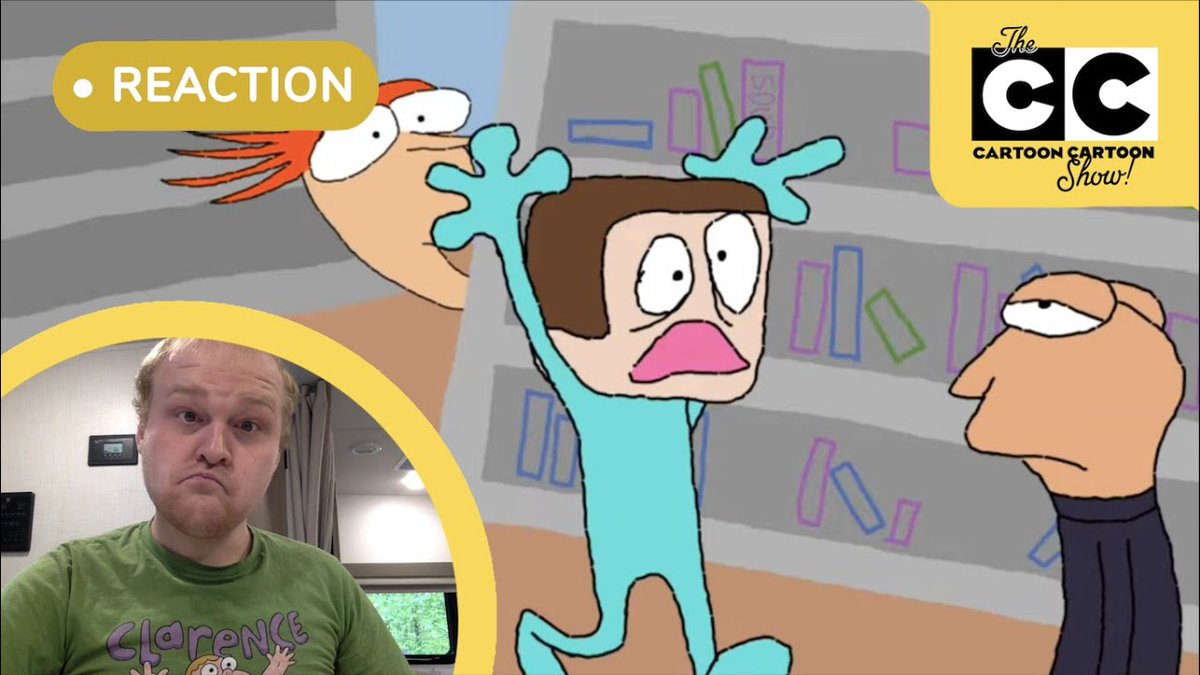 Clarence 10th Anniversary Month: The Cartoon CARTOON Show's Reaction to Clarence + Home Movies - Re-Animated Scene. @brendonsmall @lorenbouchard @srothbell @ShowCartoo9971 Video link on the following post.