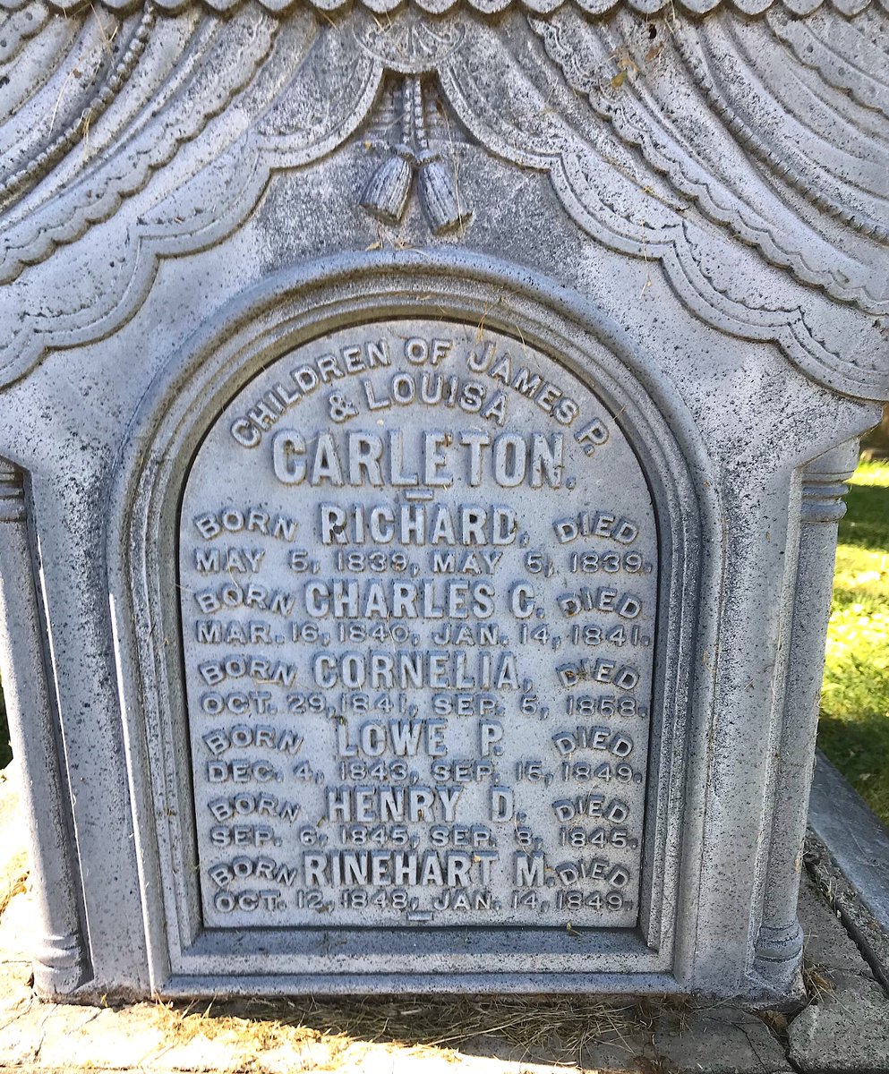 My July 2019 Iowa Road Trip ends with Part III of my series on Iowa City, Iowa's Oakland Cemetery. You'll read about James & Louisa Carleton, who lost all six of their children. Also included is two-term Iowa governor Samuel Jordan Kirkwood (1813-1894). bit.ly/4aTNHxo