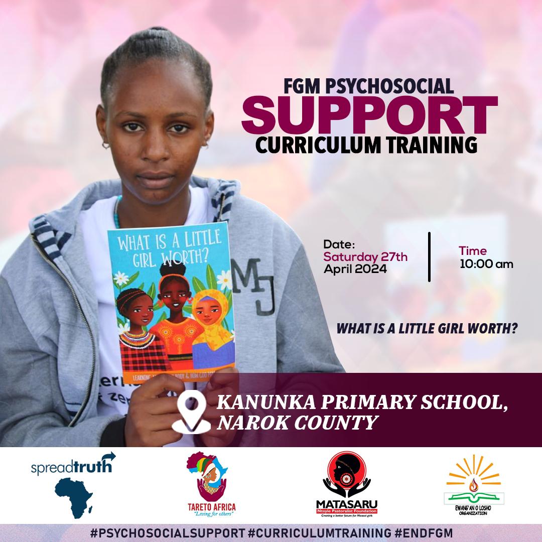 Catch Us tomorrow at Kanunka Primary School in narok County as we unlock the endless possibilities and potential of a pastrolist girl.Alongside @Spread_truthKE @matasaruntoyie and Ewang'an Olosho CBO we are exited to meet the girls and teenage mothers on matters SRHR and #EndFGM