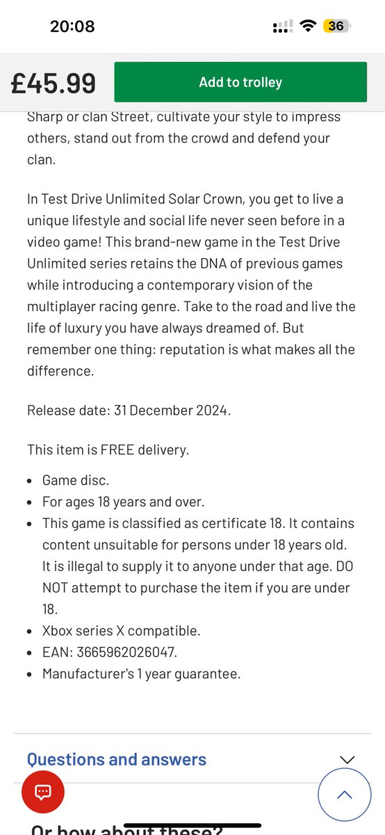 @testdrive can we have answers