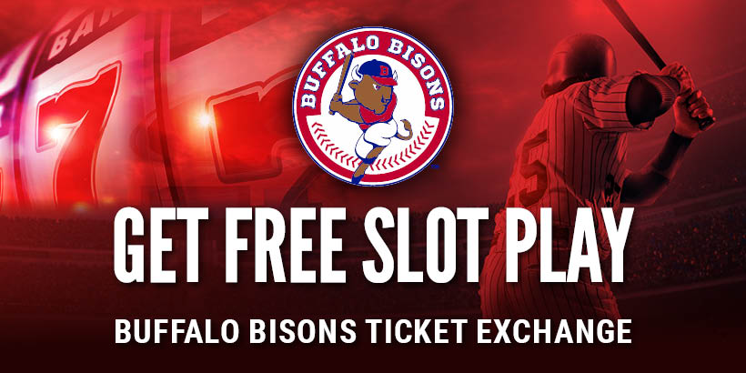 After a great day of Buffalo Bisons baseball, visit Seneca Buffalo Creek Casino to receive Free Slot Play with your ticket stub! ⚾🎟️ Simply show your ticket at the Social Club.