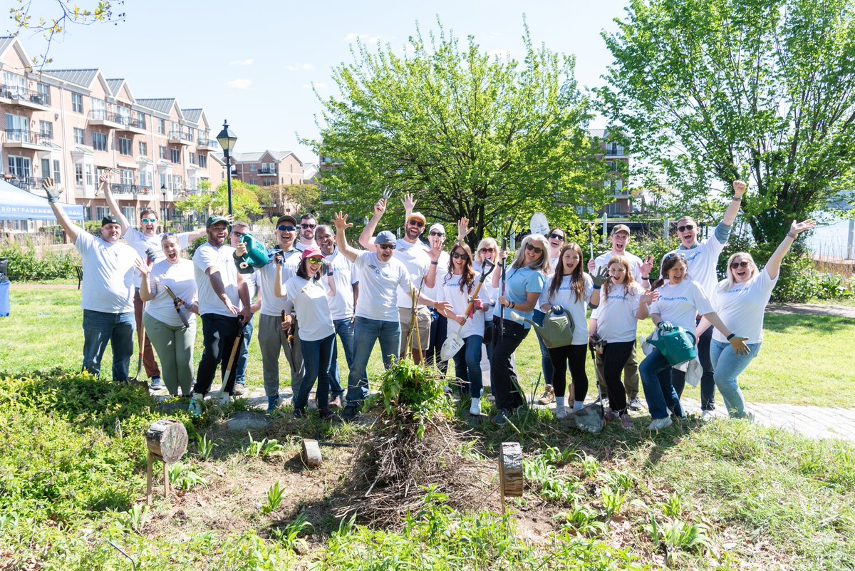 #NationalVolunteerMonth is winding down but our passion for giving back is never-ending. This week we refurbished a deck for an 86-year-old veteran, cleared 10 yards of trash from the Susquehanna River, planted 80+ trees & hung 50 bird boxes & built habitats for native species.